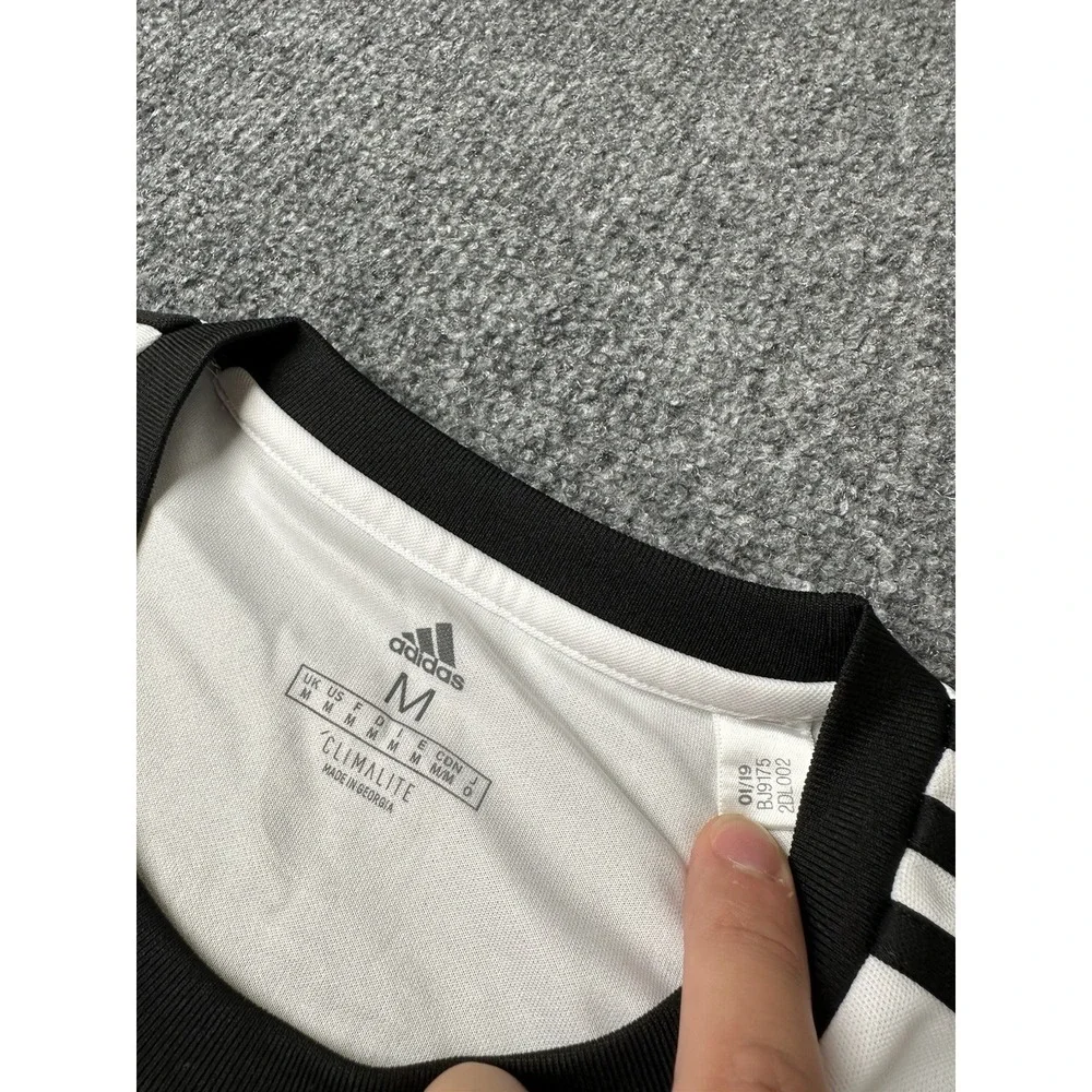 Mens Soccer Adidas Real Madrid MAX #8 White Jersey 2019, Size M